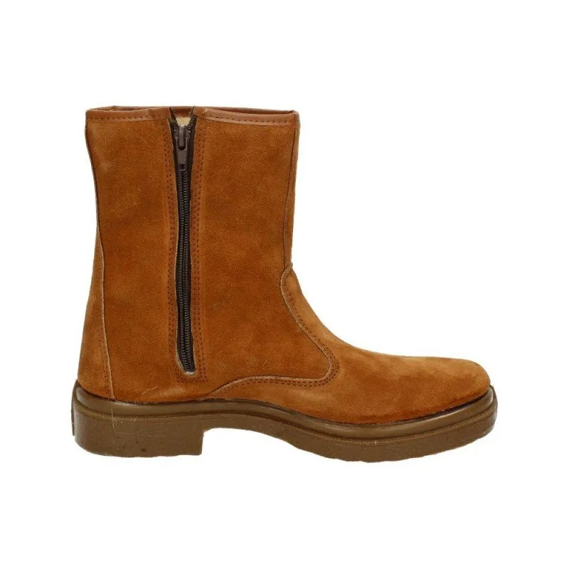 990 BOTAS PIEL CANOS color TOSTADO