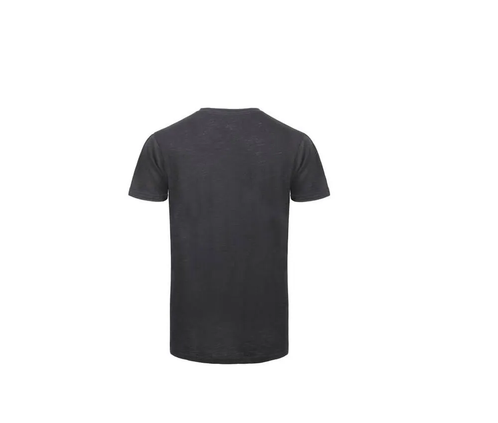 B&C BC046 - Camiseta Slub Para Hombre TW046 - Chic Anthracite