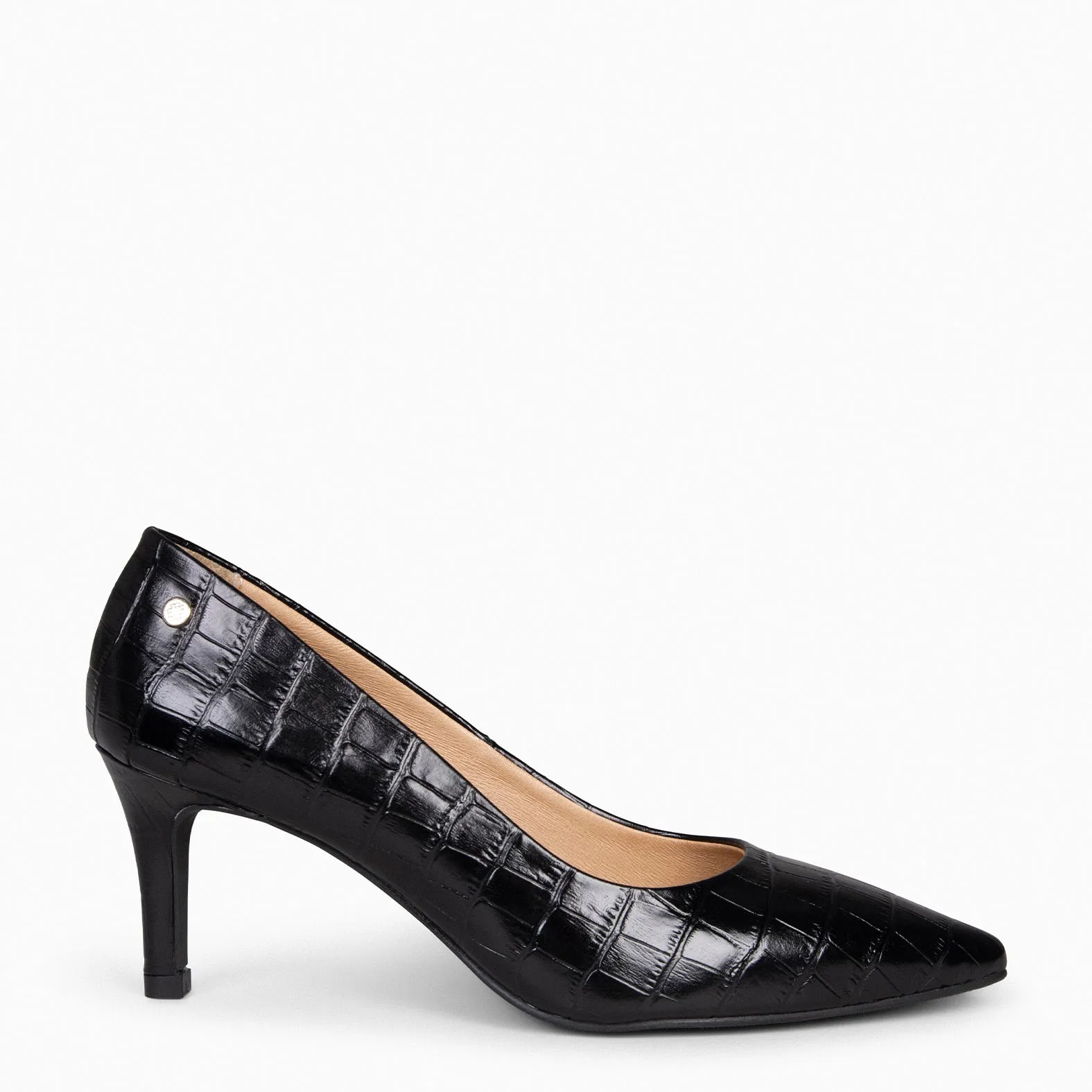 Black High Heel Stiletto Shoe