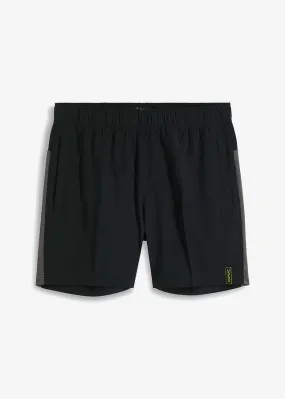Black sports shorts