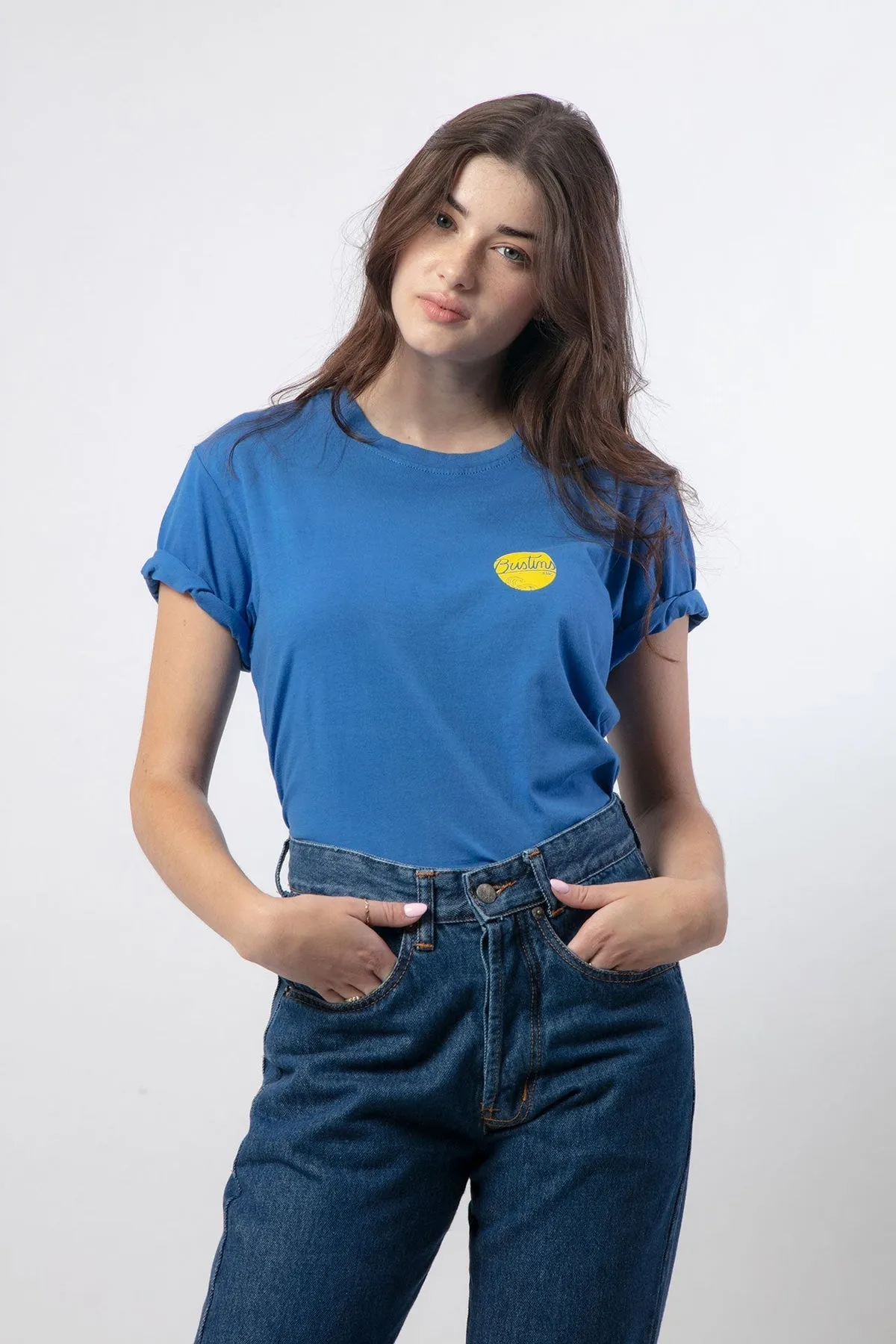 Blue Unisex Organic Cotton T-Shirt