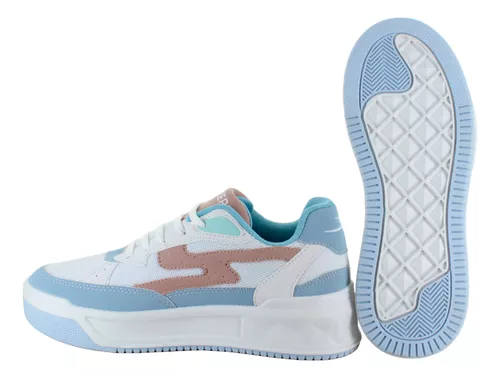 Breakers Tenis Sneakers Urbano Moda Casual Skate Mujer 90310