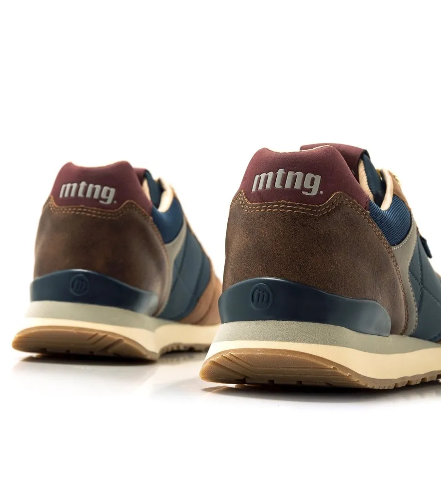 Brown and navy Portland sneakers