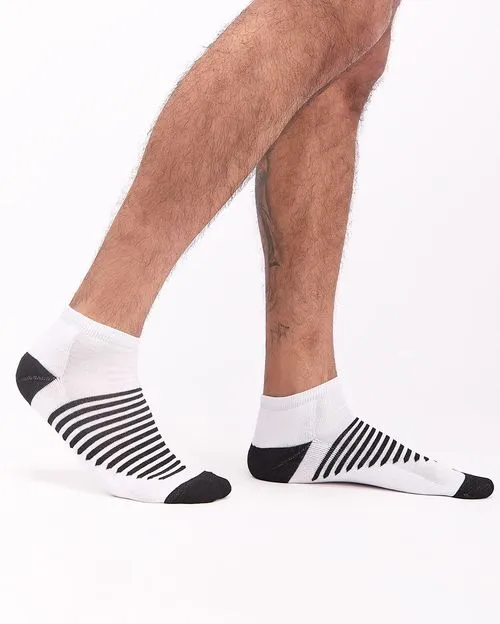 Calcetines Pack x 3 Hombre Franco Negro/Celeste/Blanco U