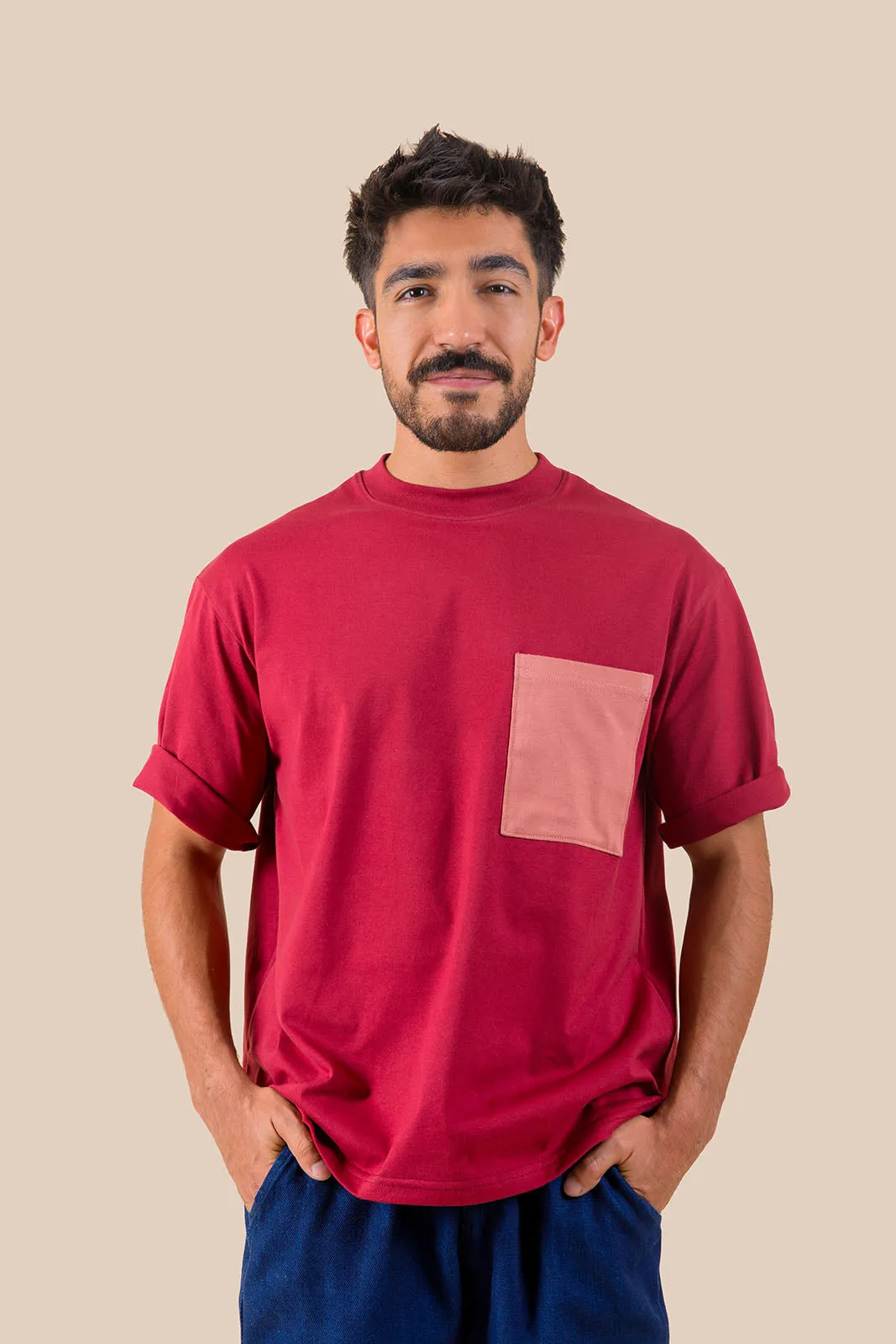 Camiseta Oversize Unisex Vino