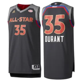 Camiseta Réplica Durant #35# All Star 2017 New Orleans