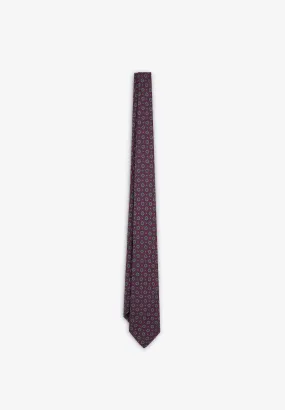 Colorful Kaleidoscope Pattern Necktie