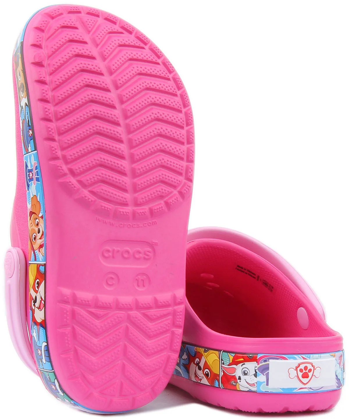 Crocs Classic Sandalia de tiras para niños en marino