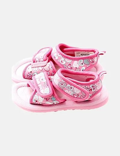 Decathlon Pink Printed Sandals