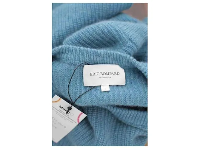 Eric Bompard Sueter cashmere Azul 