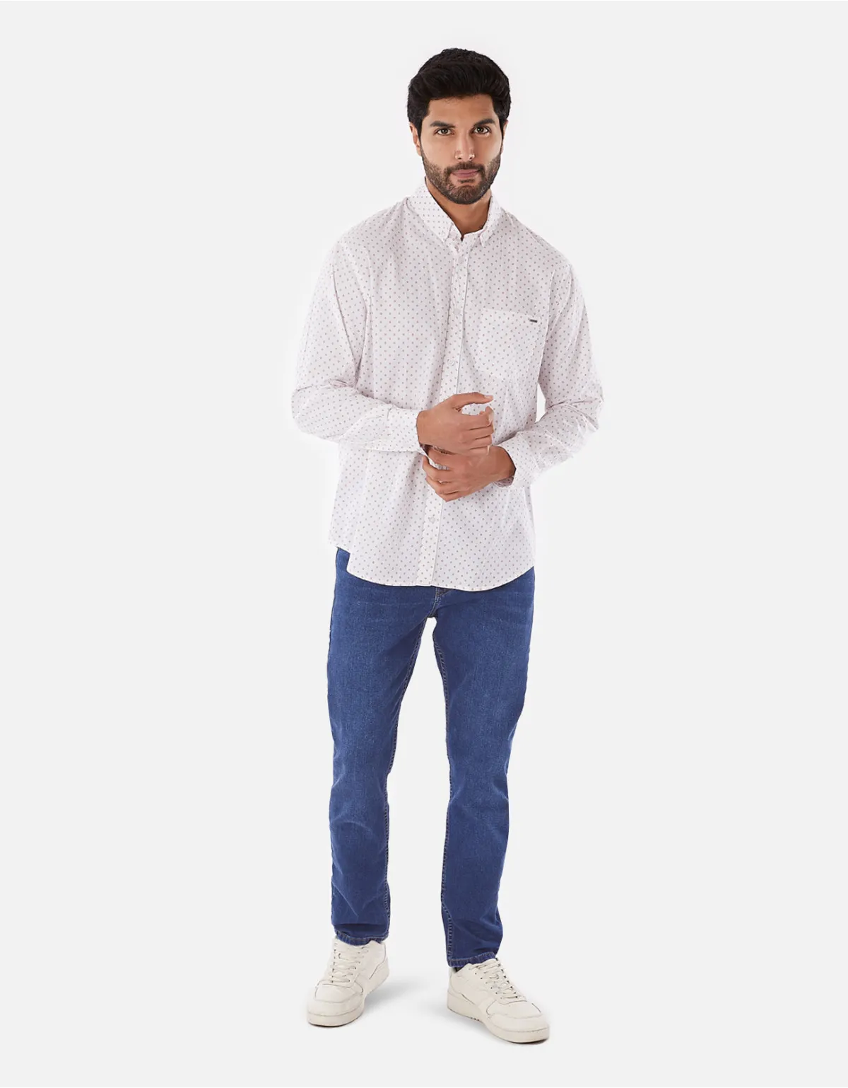 Regular Fit Blue CP Jacket