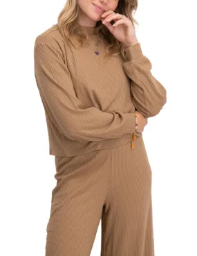 Ribbi Women's Brown Jersey Vila - Z