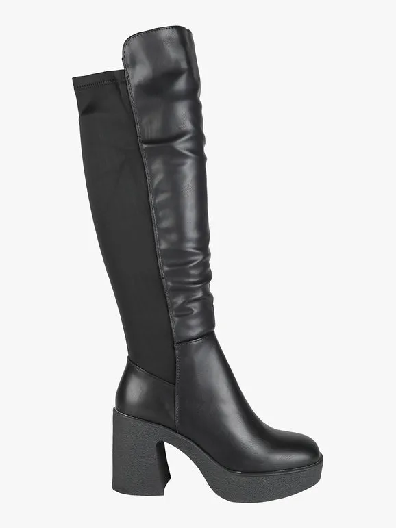 Martin Pescatore Botas de mujer con tacón y plataforma.