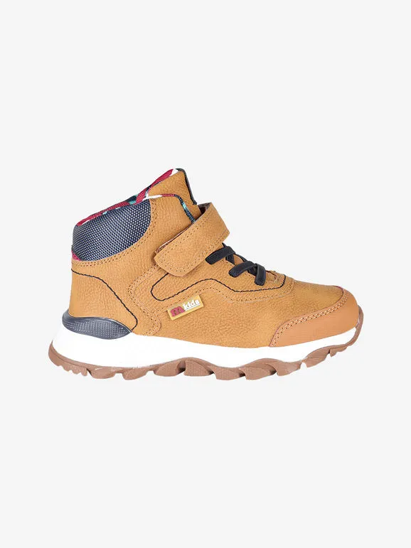 Melania Botas infantiles con tira adherente.