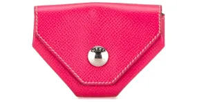 Monedero Le 24 en Epsom rosa de Hermès 