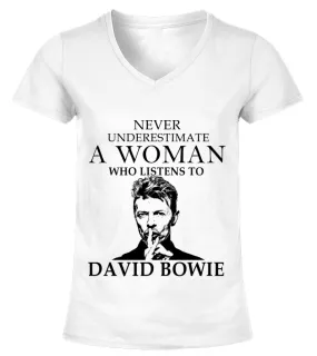 New Style DBowie 4 Camiseta cuello pico Mujer