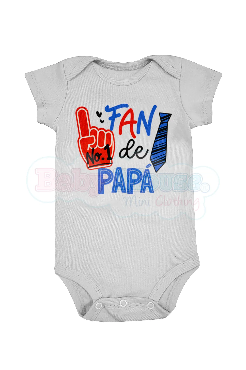 Paalero manga corta unisex. Fan #1 de papá