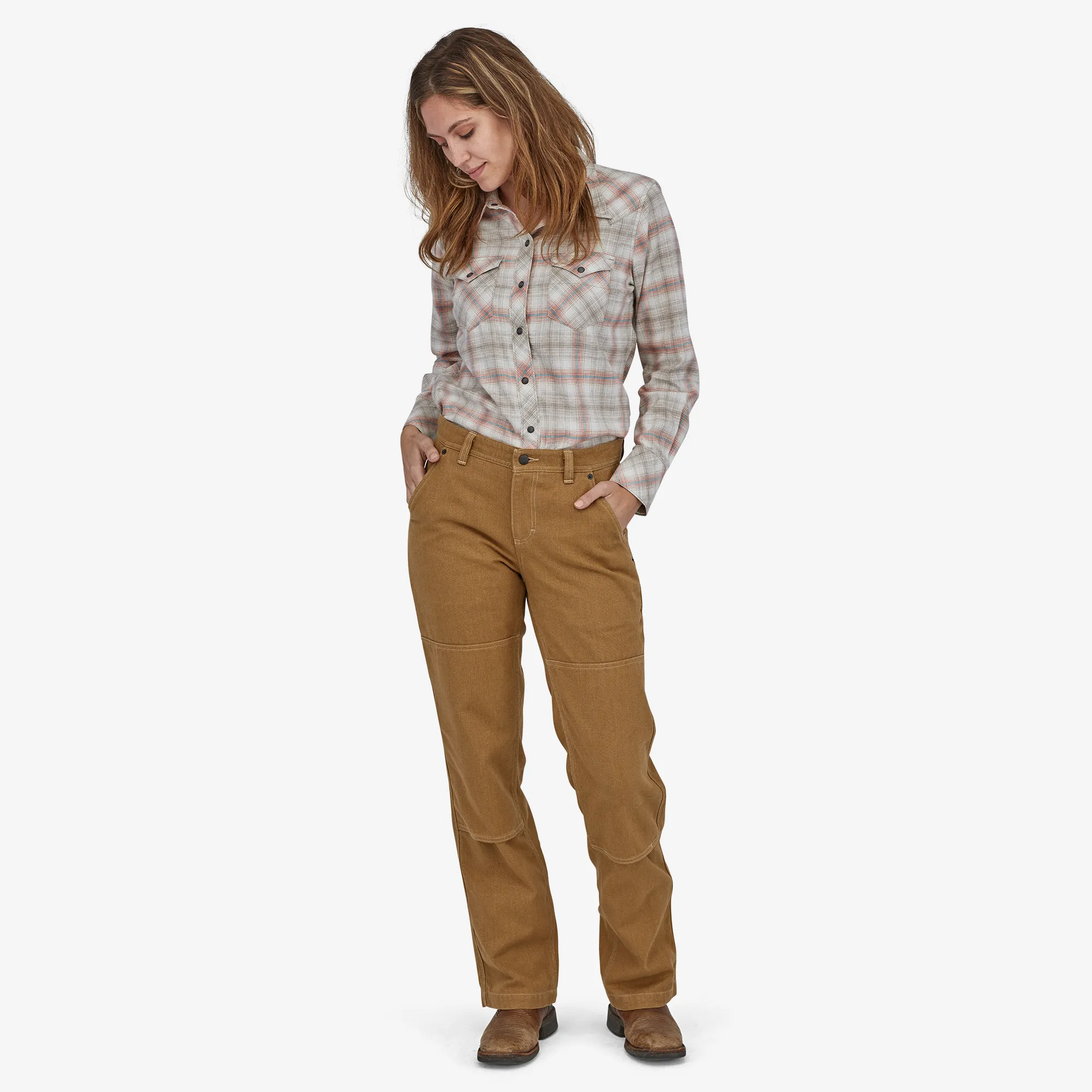 Pantalón Mujer Iron Forge Hemp® Canvas Double Knee - Regular