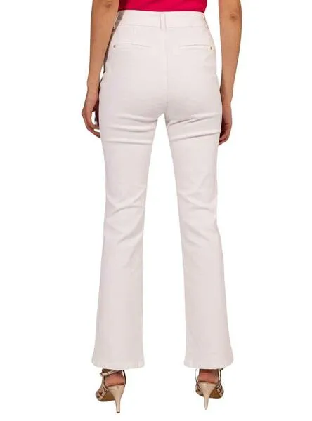 White Naf Naf Women's Chino Pants