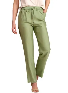 Green Naf Naf Marbel Pants for Women.
