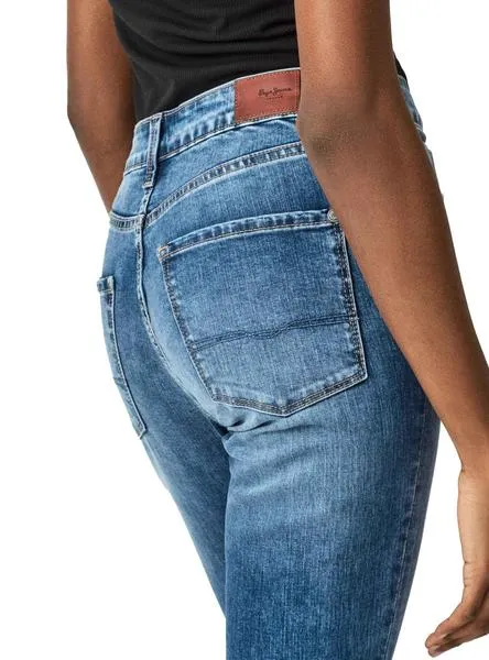 Pepe Jeans Regent Azul Mujer Vaqueros