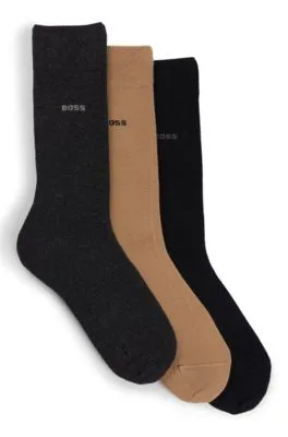 Paquete de tres pares de calcetines de largo estándar - Set de regalo