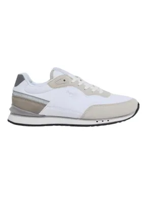 Pepe Jeans London women's white seal sneakers
