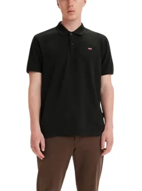Black Levi's Basic Polo Shirt for Men