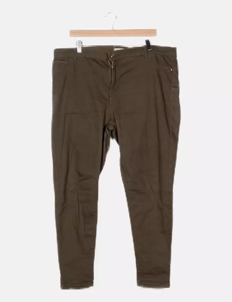 Green Basic Primark Pants