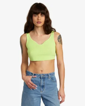 Roundabout - Top Crop Sin Mangas  para Mujer-