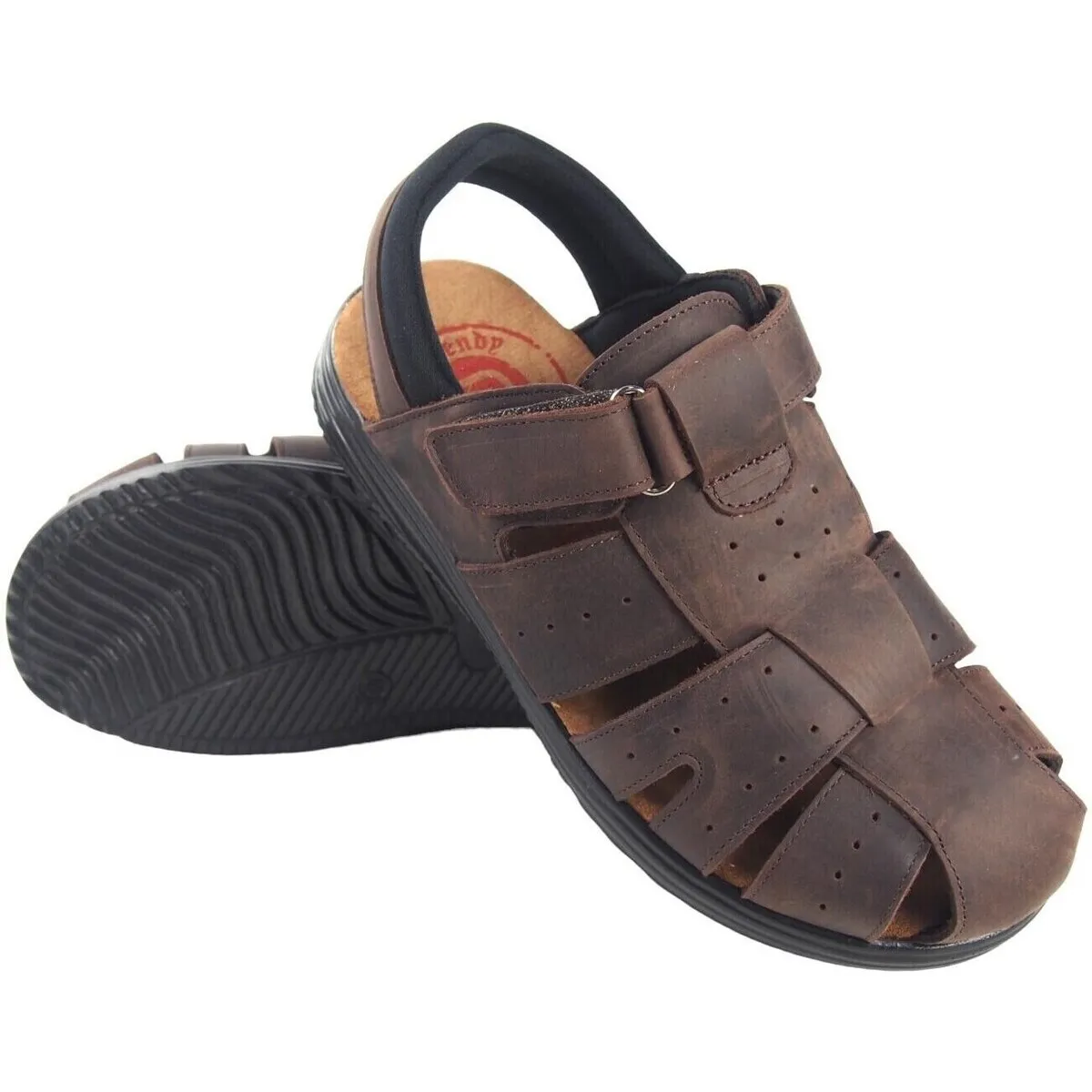 Men's Brown Sandal Size 23