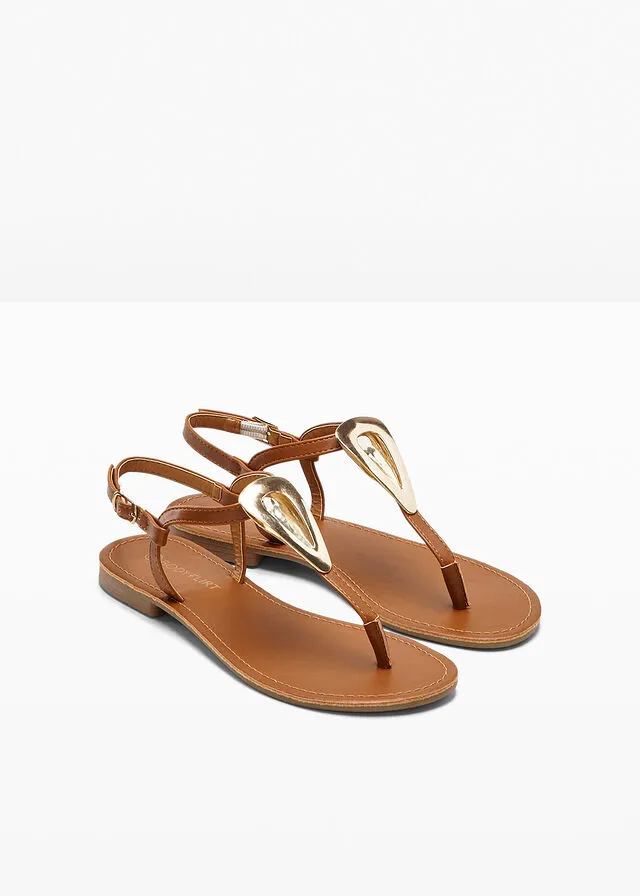Brown Toe Sandal
