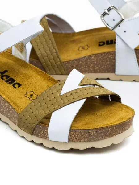 White Jordana 2934 Women's Sandal
