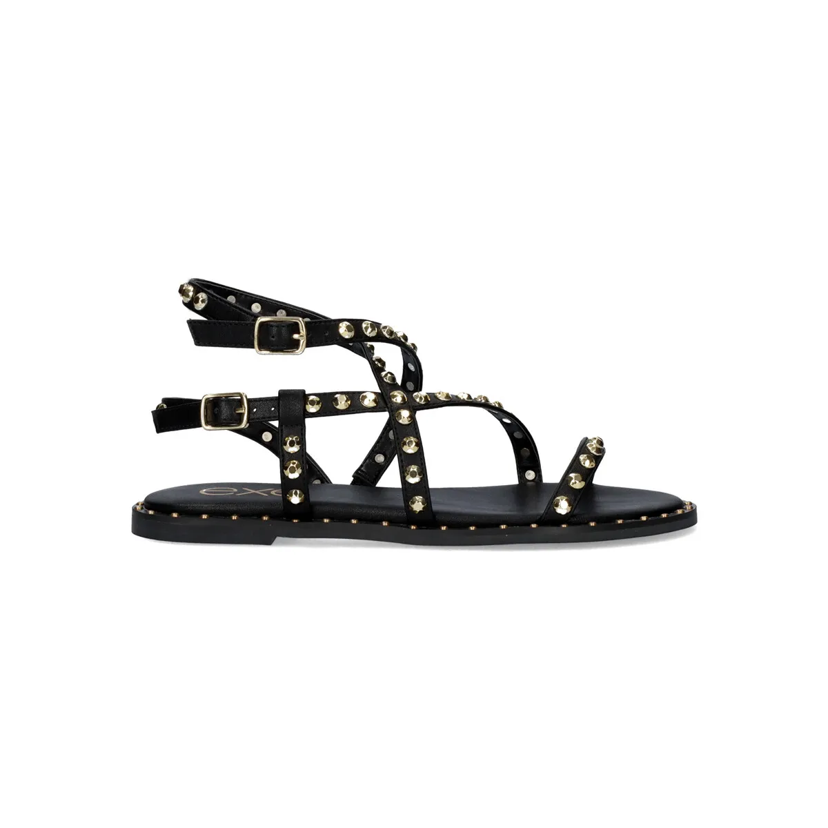SANDALIA PLANA EXÉ VF239-80 BLACK