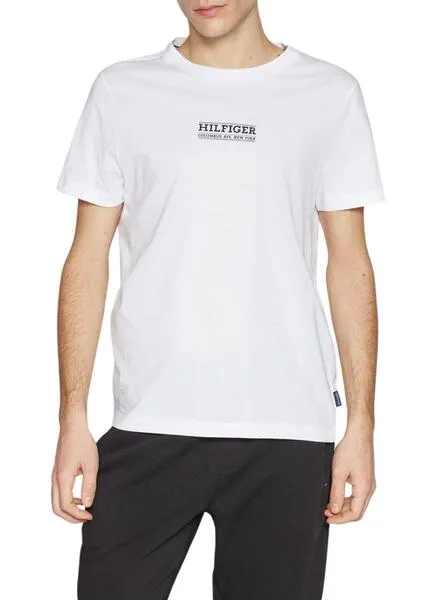 Tommy Hilfiger White Columbus Men's T-shirt
