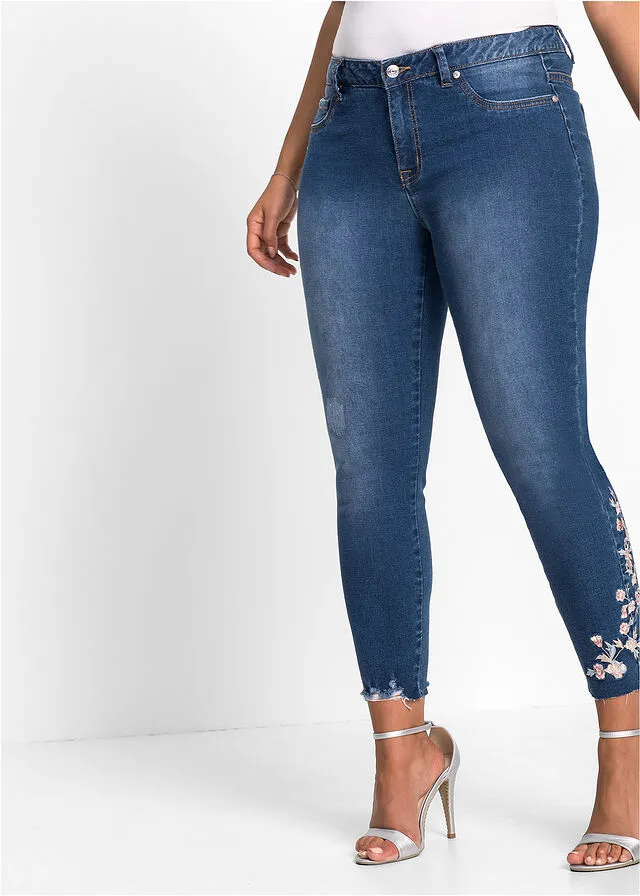 Stone Blue Western Jeans