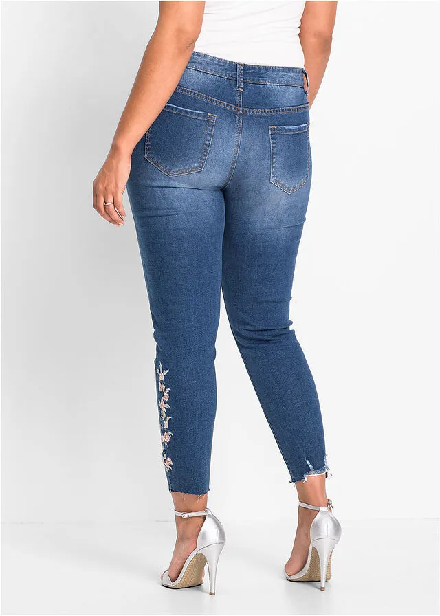 Stone Blue Western Jeans