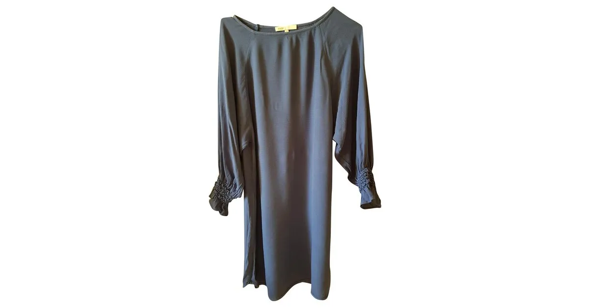 Vestido azul maje 36 Azul oscuro 