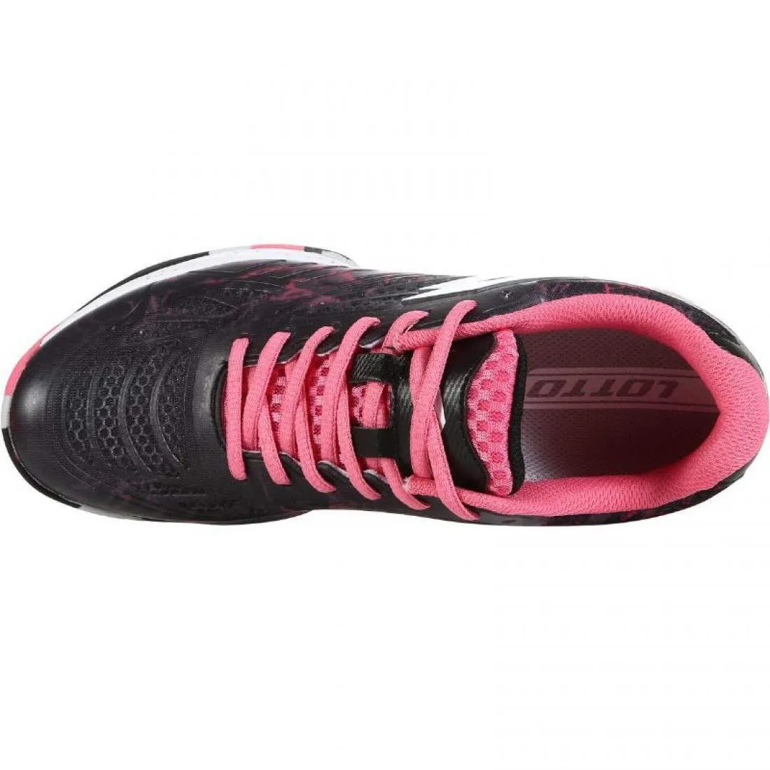 Zapatillas Lotto Superrapida 200 IV Negro Fucsia Mujer | Lotto