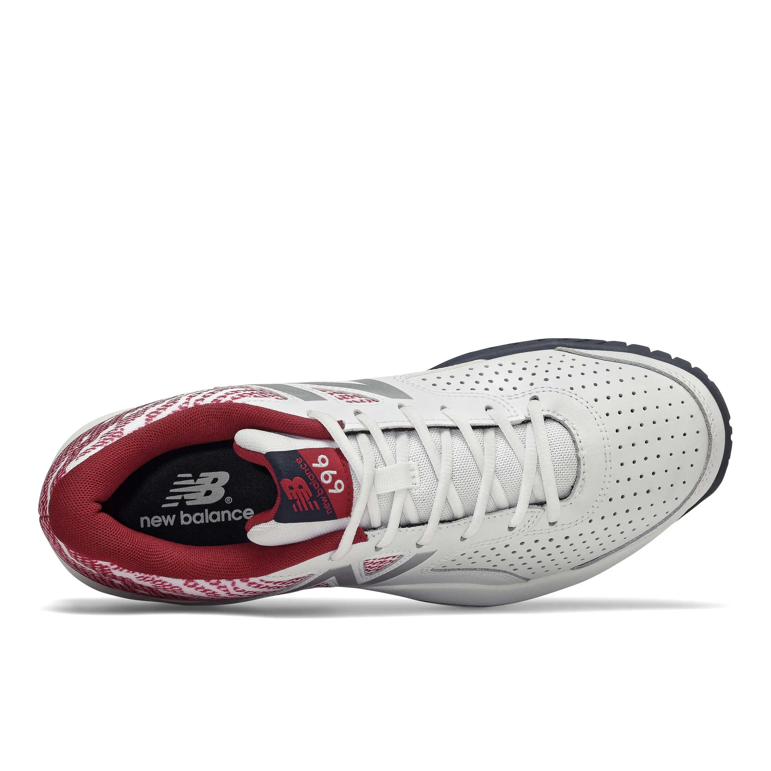 Men's 696v3 White Tennis Shoes
